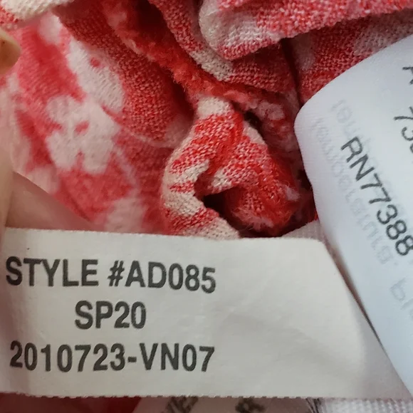 J. Crew Floral Button Front Tiered Shirtdress Tossed Bouquet Cottagecore - Picture 13 of 13